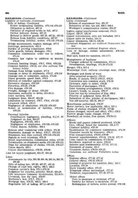 1962 Iowa Code Index.pdf - Iowa Legislature - State of Iowa