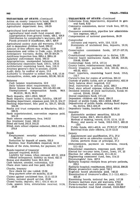 1962 Iowa Code Index.pdf - Iowa Legislature - State of Iowa