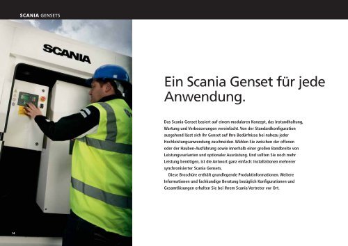 Scania Gensets