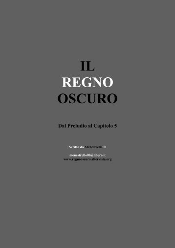 Il Regno Oscuro - Altervista