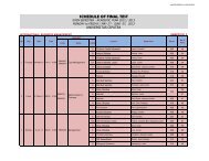 Jadwal UAS Genap 2012/2013 - Universitas Ciputra