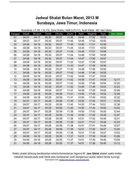 Jadwal S