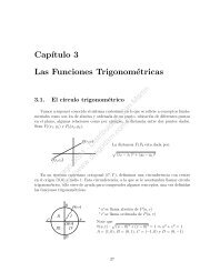 Cap´ıtulo 3 Las Funciones Trigonométricas - Drago-DSM ...