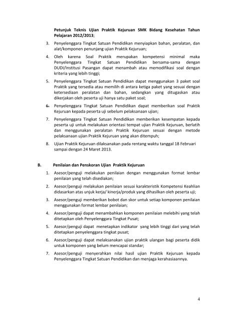 Pedoman Uji Kompetensi Kejuruan 2012/2013 - Ditpsmk