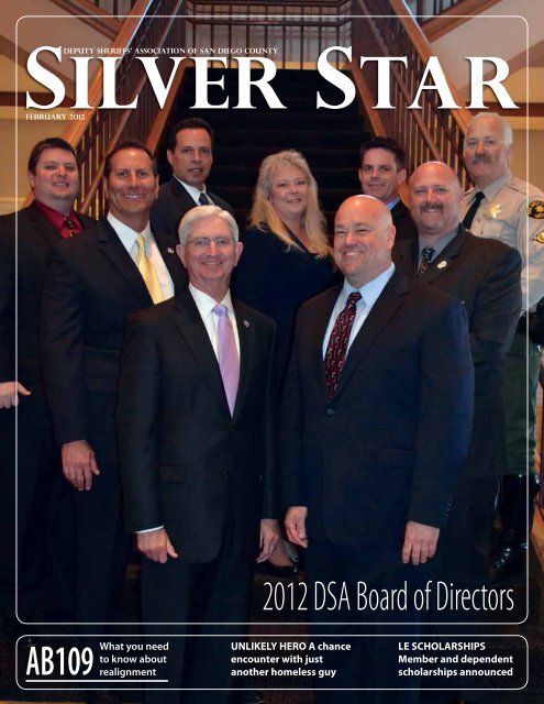 AB109 2012 DSA Board of Directors - Deputy Sheriffs' Association