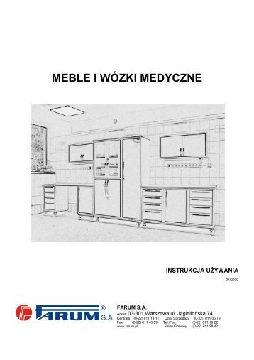 MEBLE I WÓZKI MEDYCZNE - FARUM SA