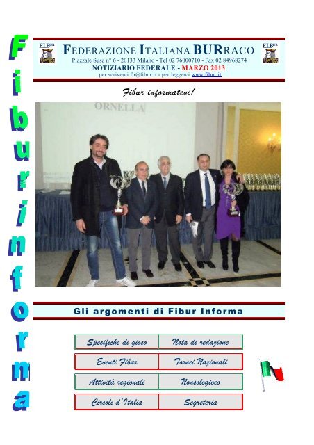 Scarica allegato - Federazione Italiana Burraco