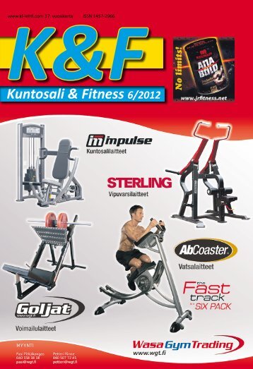 Kuntosali & Fitness 6/2012 - KF-lehti