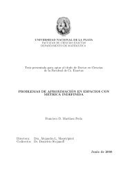 Problemas de aproximación es espacios con métrica indefinida