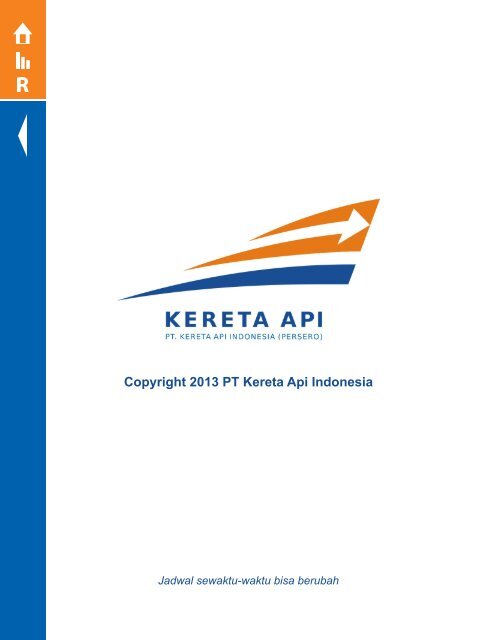 Jadwal Perjalanan Kereta Api 2013 - PT. Kereta Api Indonesia