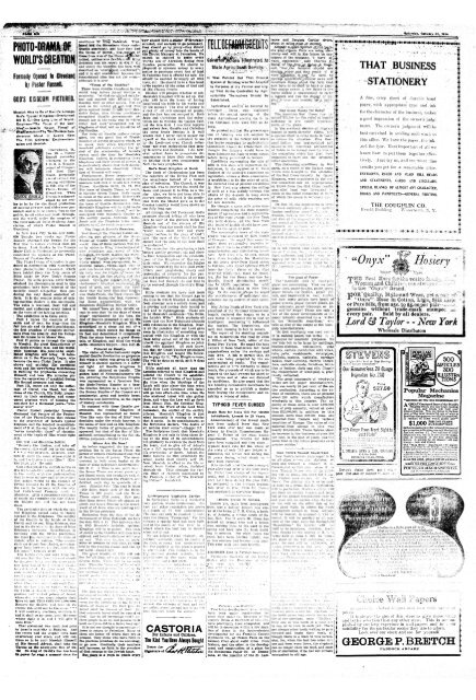 1914 Photo Drama Newspaper - Watchtower Documents