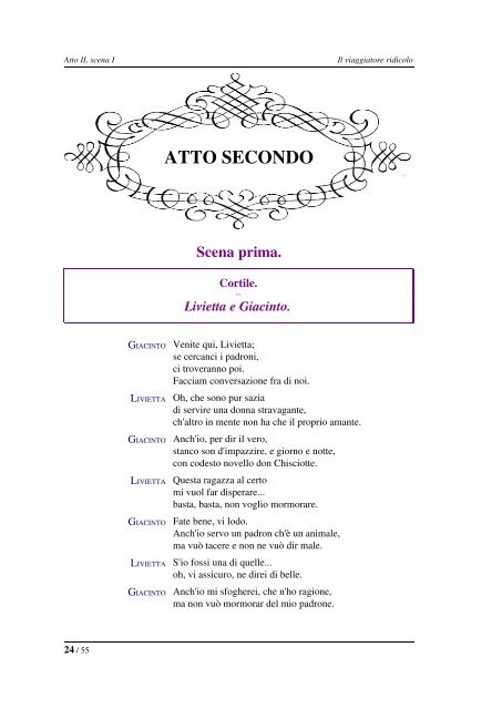 Il testo in PDF - Libretti d'opera italiani