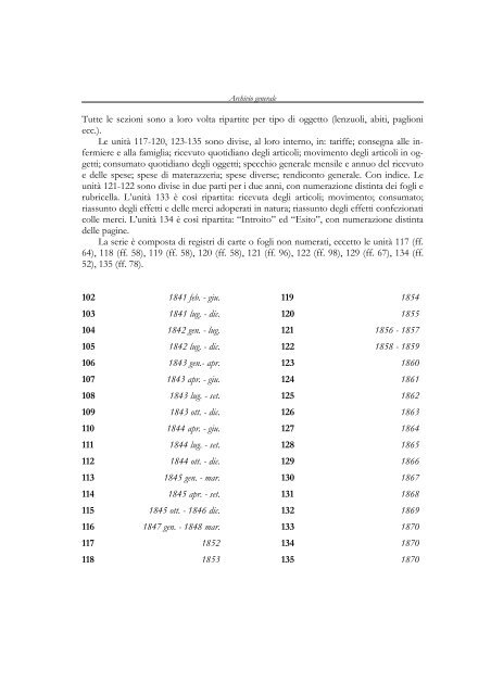 ARCHIVIO GENERALE (1561-1924) - Carte da legare