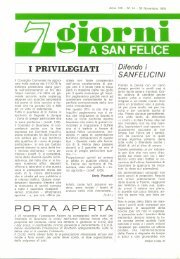 a san felice i privilegiati - Quartiere San Felice