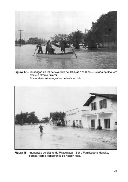 história das inundações em joinville 1851 - Instituto Viva Cidade