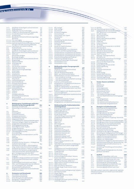 Stromerzeugung Deutschland 2008 - 2030 (3 ... - trend:research
