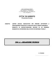 tav. 01 - Relazione Tecnica - Comune di Ugento