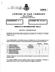 Delibera n. 01 del 12.01.2011.pdf - Comune di San Tammaro