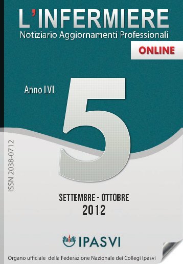 Rivista L'Infermiere N°5 - 2012 - Ipasvi