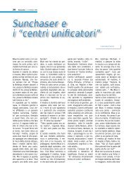 Fiorella Pasini - Sunchaser e i centri unificatori - Istituto di psicosintesi