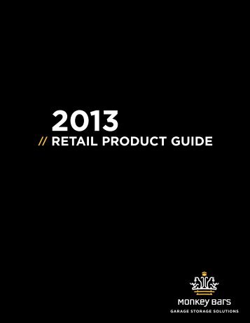 Monkey Bars 2013 Retail Product Catalog
