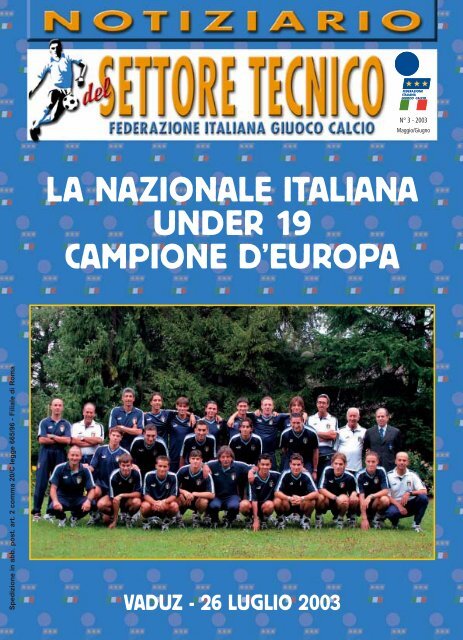 Imp. 4 Luglio-Agosto 2003 - FIGC Settore Tecnico Coverciano