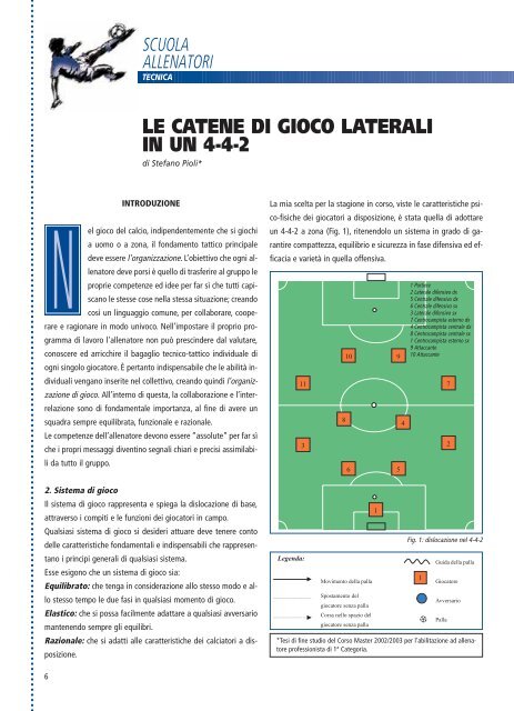 Imp. 4 Luglio-Agosto 2003 - FIGC Settore Tecnico Coverciano