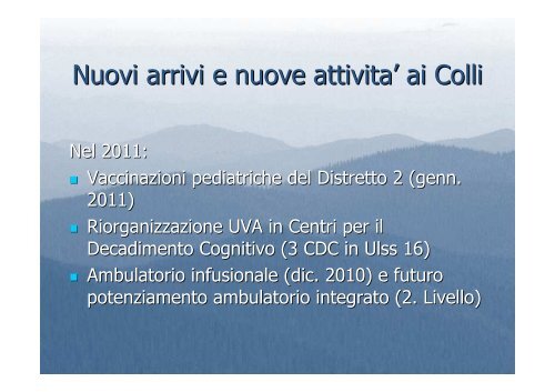 dipartimento dei Colli - Azienda ULSS 16 Padova