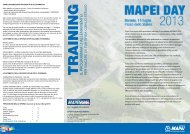 Scarica il programma di allenamento - Mapei Day 2007