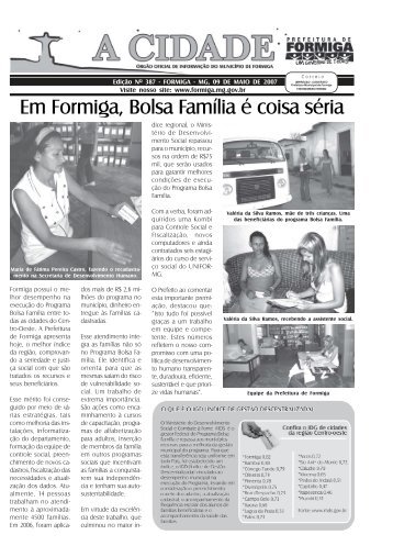 Baixar edição em PDF - Prefeitura de Formiga