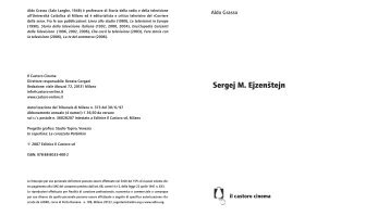Sergej M. Ejzenštejn - Editrice il Castoro