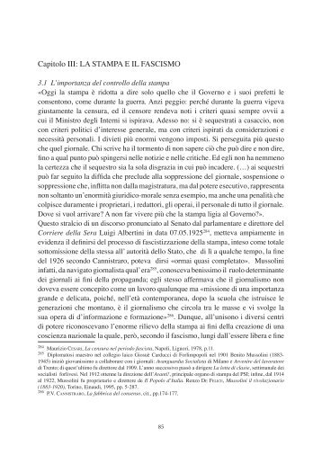 LA STAMPA E IL FASCISMO - Consiglio Regionale della Basilicata