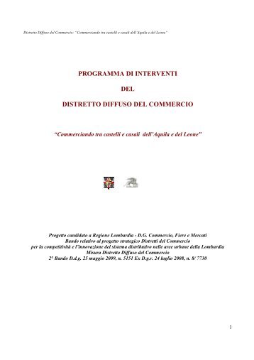 Programma di Intervento - IReR