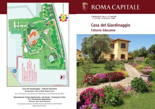 brochure informativa casa del giardinaggio - Comune di Roma