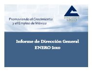 INFORME DIR GRAL DE ENERO [Modo de ... - Concanaco