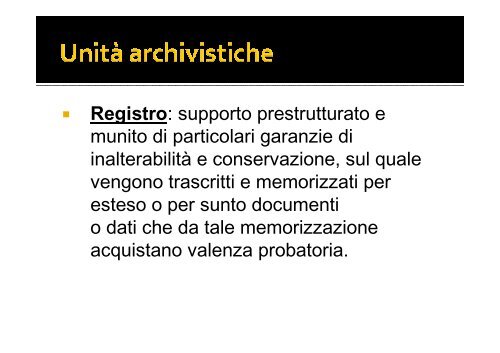 archivist - Sistema Archivistico nazionale