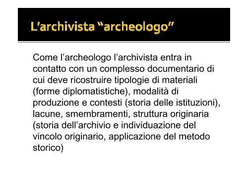 archivist - Sistema Archivistico nazionale