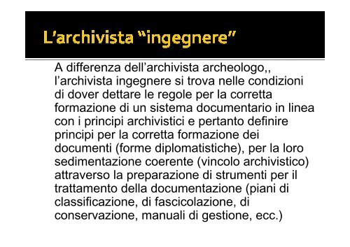 archivist - Sistema Archivistico nazionale