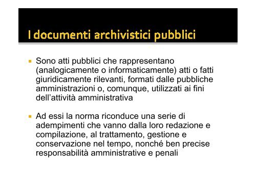 archivist - Sistema Archivistico nazionale