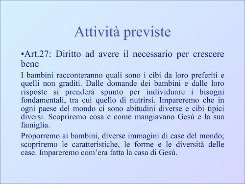 L'UA realizzata nella Scuola Primaria di Campoformido