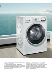 Lavatrici Siemens. - Siemens Home Appliances