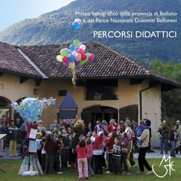 PERCORSI DIDATTICI - Provincia di Belluno