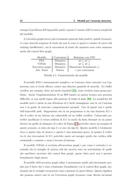 Un modello integrato control-flow e data-flow per il rilevamento ...