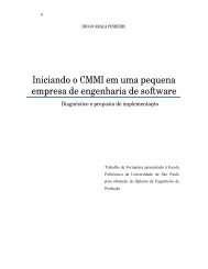 Iniciando o CMMI em uma pequena empresa de engenharia de software