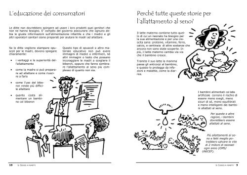 Il Codice a Fumetti - Ibfan Italia