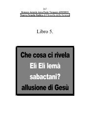 Che cosa ci rivela Elì Elì Lema sabactani