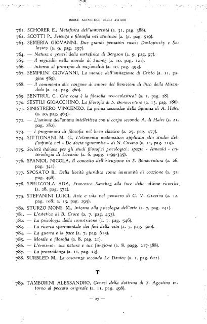 La filosofia di - Dipartimenti - Università Cattolica del Sacro Cuore