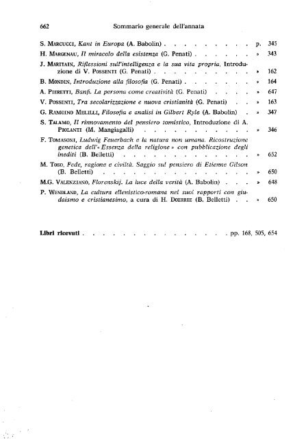 La filosofia di - Dipartimenti - Università Cattolica del Sacro Cuore