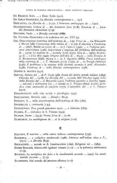 La filosofia di - Dipartimenti - Università Cattolica del Sacro Cuore