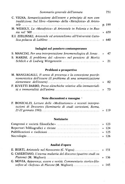 La filosofia di - Dipartimenti - Università Cattolica del Sacro Cuore